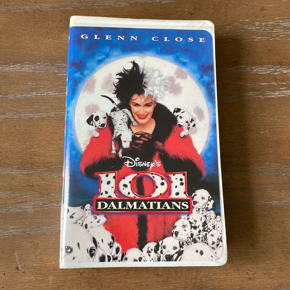 1996 Original Disney's "101 Dalmatians" VHS Tape